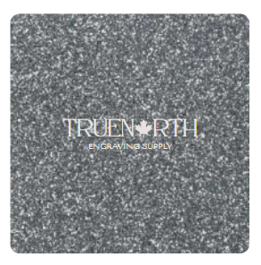Silver 3mm Glitter Acrylic